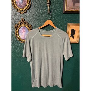 Mens Sea Green Lululemon Swiftly Tech Short Sleeve Sz Medium